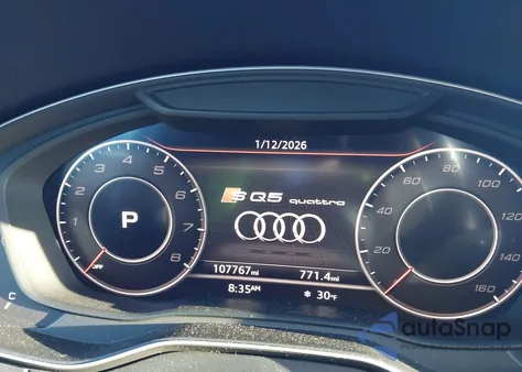 2018 Audi Sq5 3.0T Premium Plus z USA, uszkodzony, nr VIN WA1C4AFY2J2076713